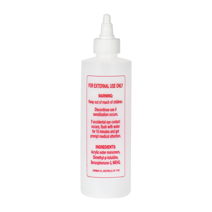 Empty Monomer Imprinted Bottle - 8oz