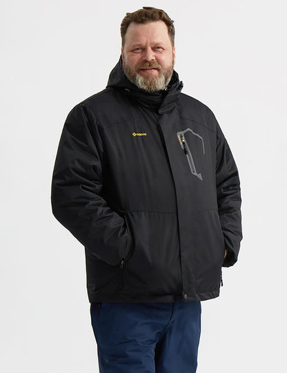 Men's Mountain Waterproof Ski Snow Jacket Winter Windproof Rain Jacket