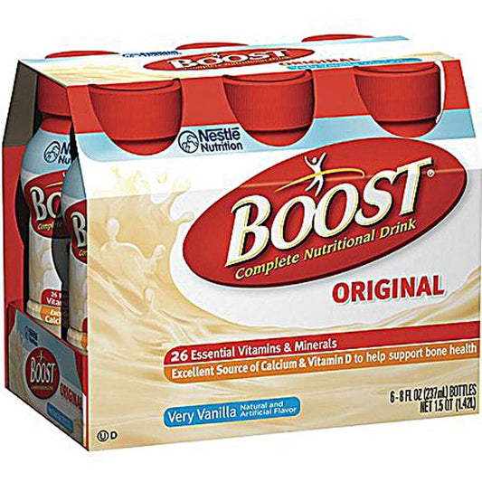 Boost Original Balanced Nutritional Drinks Very Vanilla