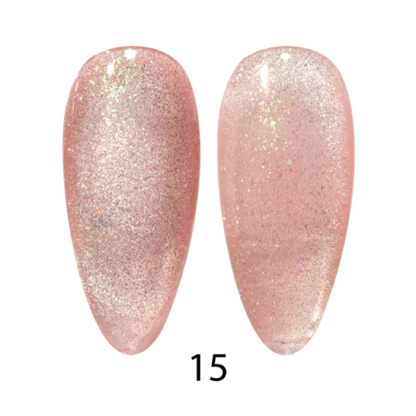Unicorn #15 - Conch Shell - 9D Cat Eyes 0.6 fl oz