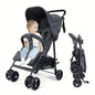 Lightweight Multi-Purpose Stroller - Modular Blackstroller, Stroller Toys,Modular Black Stroller, Babys Trollerwagon, Single Stroller,Multi-Position Recline, Summerventilation, Daily Use Everyday Stroller