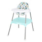 Evenflo Eat and Grow 4-In-1 Convertible High Chair (Pop Star White)