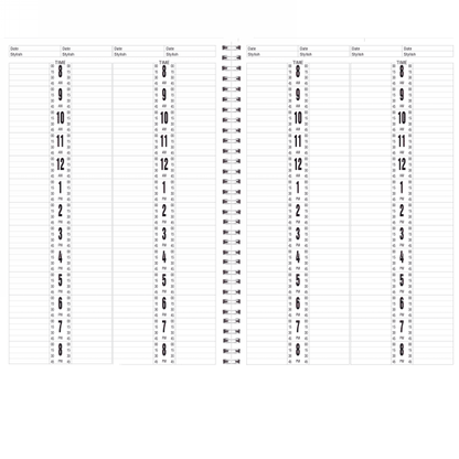 Berkeley Salon Appointment Book 4-Column 150-Pages