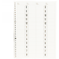 Berkeley Refill for Leather 4-Column Appointment Book 200-Page