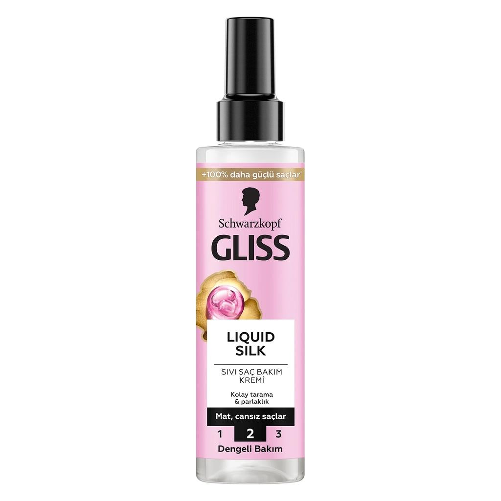 Gliss Full Hair & Liquid Silk Hair Conditioner Spray Set 2x200ml