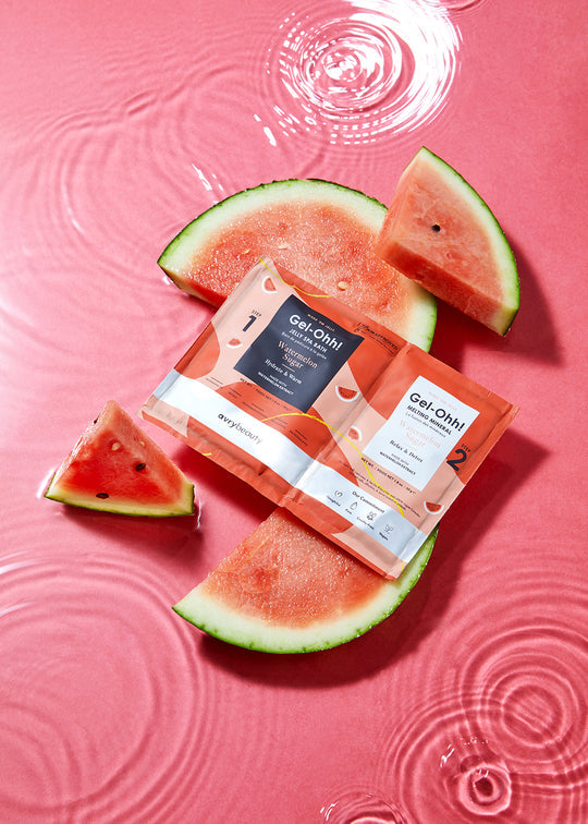 *Gel-Ohh! Jelly Spa Bath - Watermelon (CASE 30PC)