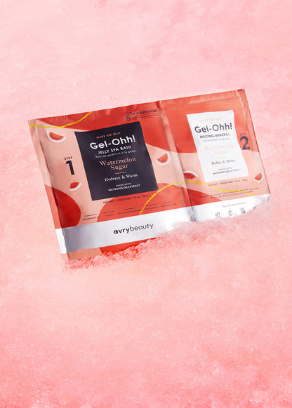 *Gel-Ohh! Jelly Spa Bath - Watermelon (CASE 30PC)