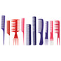 Aristocrat - Assorted Comb Set 10pc