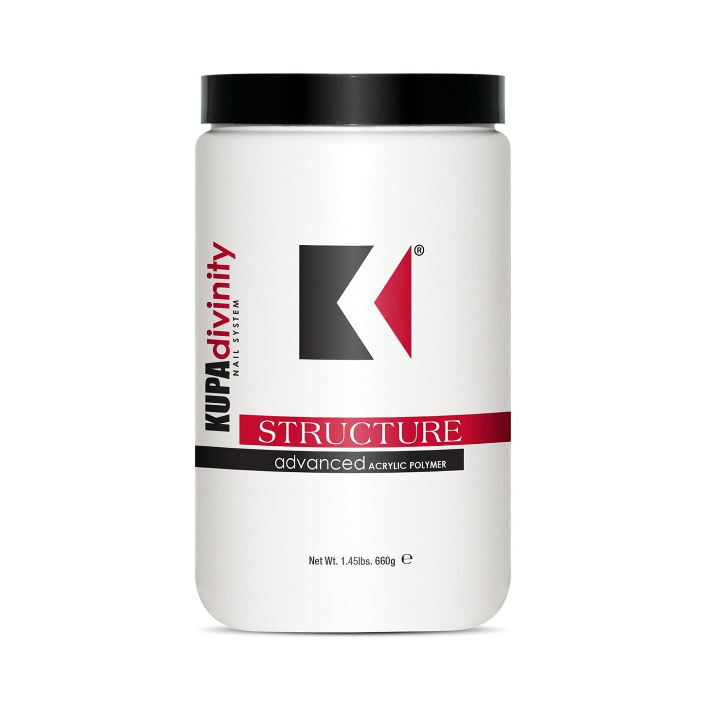 Acrylic Powder Structure 1.45 LB ( WHITE ) - Kupa