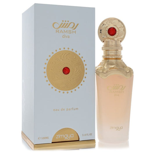 Afnan Zimaya Ramsh Diva by Afnan Eau De Parfum Spray 3.4 oz for Women