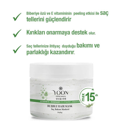 Yoon Rosemary & Vitamin E Nourishing Hair Mask 250 ml