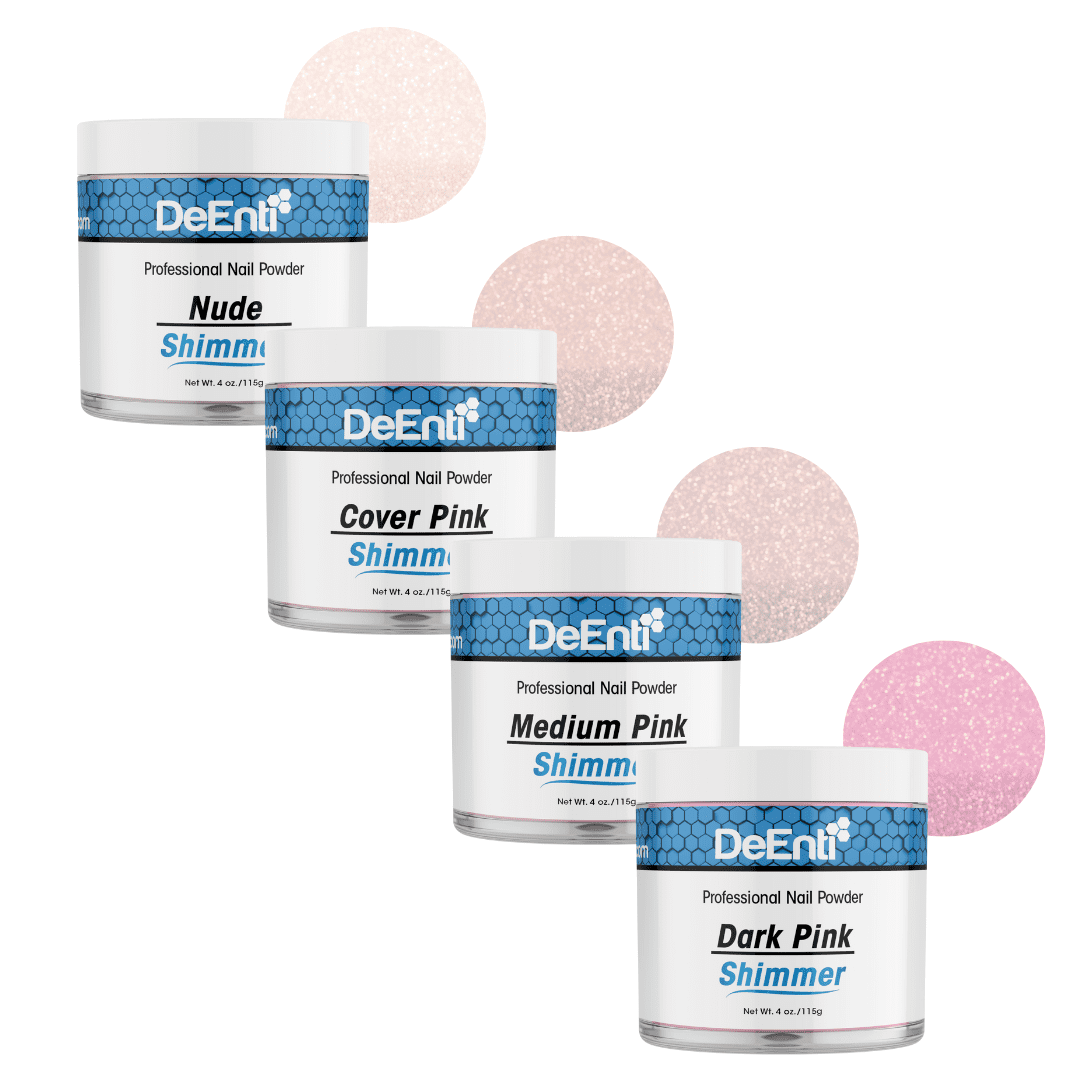 Dark Pink Shimmer Acrylic Powder – 4 oz