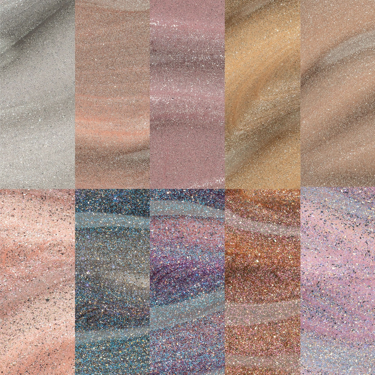 *Shimmery Cat Eye - Astral Gel Couleur, 10pcs Set