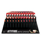 RUDE Attitude Matte Lipstick Display Set 144 pcs