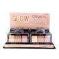 BEAUTY CREATIONS Glow Palette Display Set, 12 Pieces