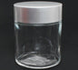 Ultra Clear Glass Jar with Aluminum Cap | 3.3oz (100ml)