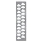 RUDE Beauty Stencils 5 pcs - Style D