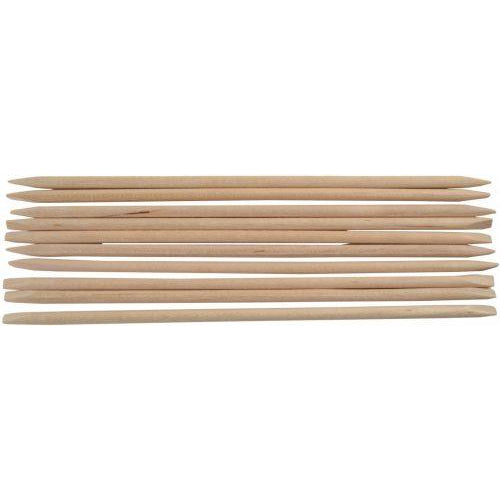 Berkeley - Orange Wood Sticks Cuticle Pusher 100pc