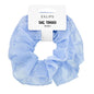 Eklips Blue Fabric Hair Scrunchie Soft Grip Elastic 1 Count