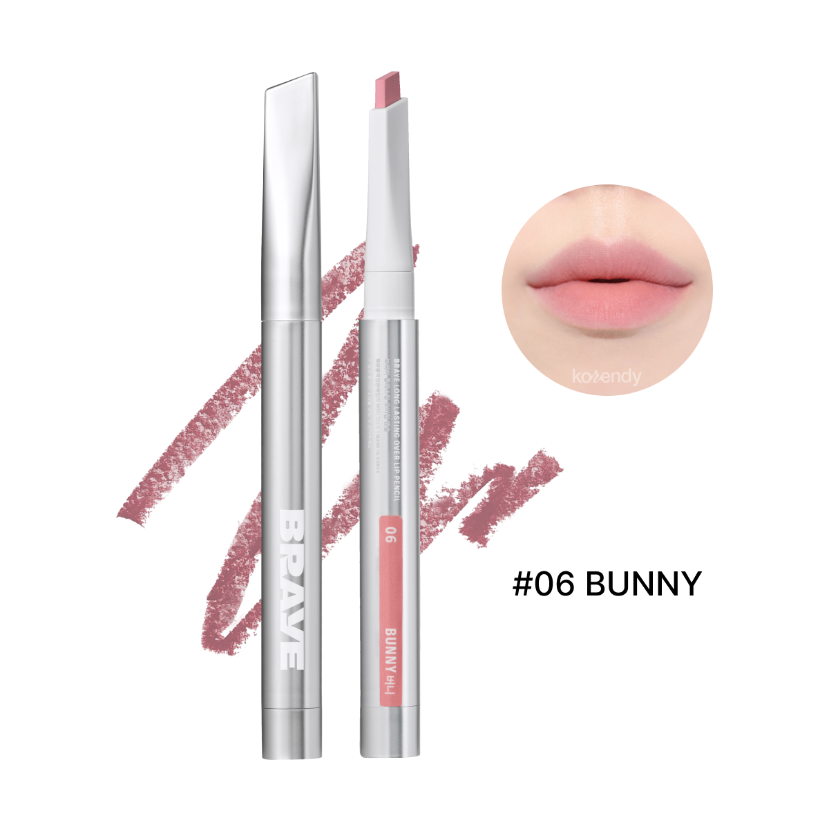 Braye Long Lasting Over Lip Pencil with Velvet Texture & Full Look 0.5g