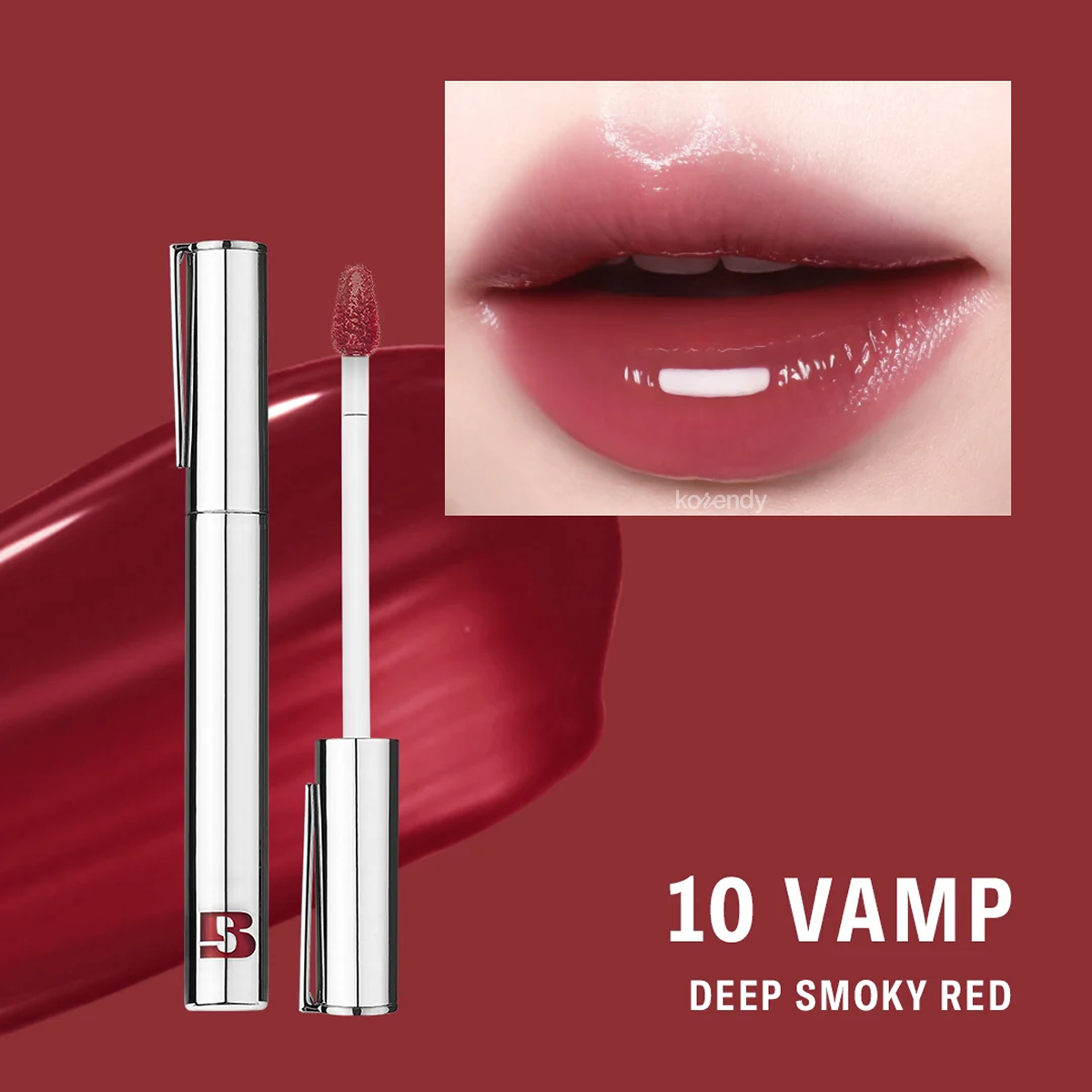 Braye Thin Glow Tint 2X Sheer Lip Tint #10 Vamp 3.4g