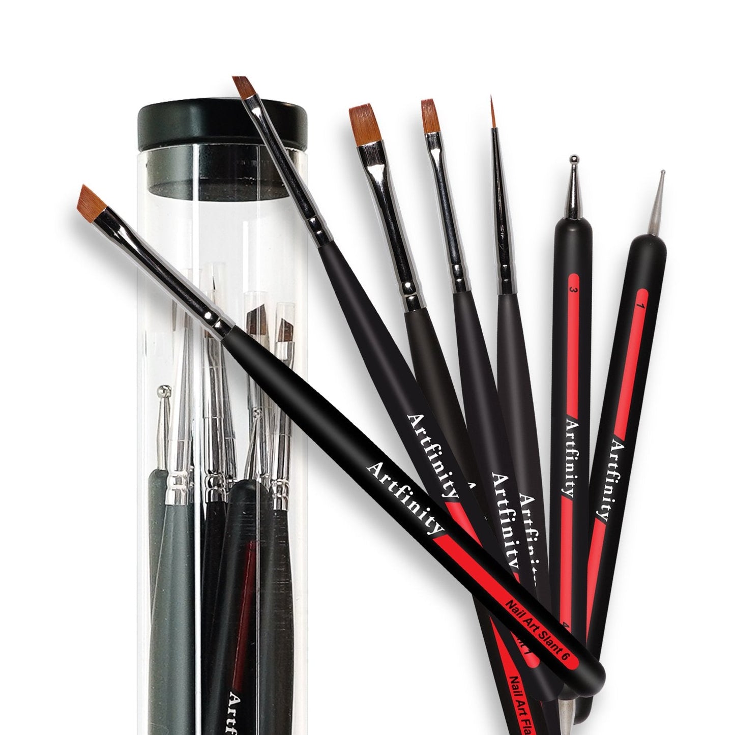Arfinity Nail Art Brush Kit - Kupa (8 PIECES)