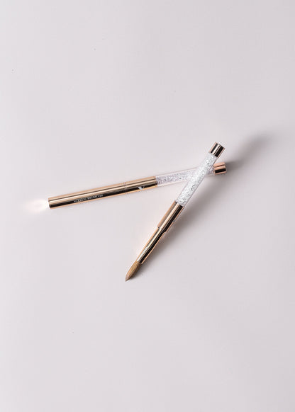 PURE KOLINSKY BRUSH #14 - ROSE GOLD EDITION