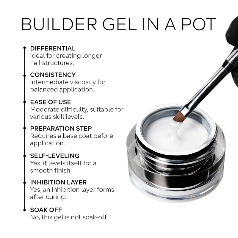 Builder Gel in a Pot - Shimmer Camel