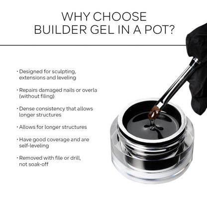 Builder Gel in a Pot - Hazelnut