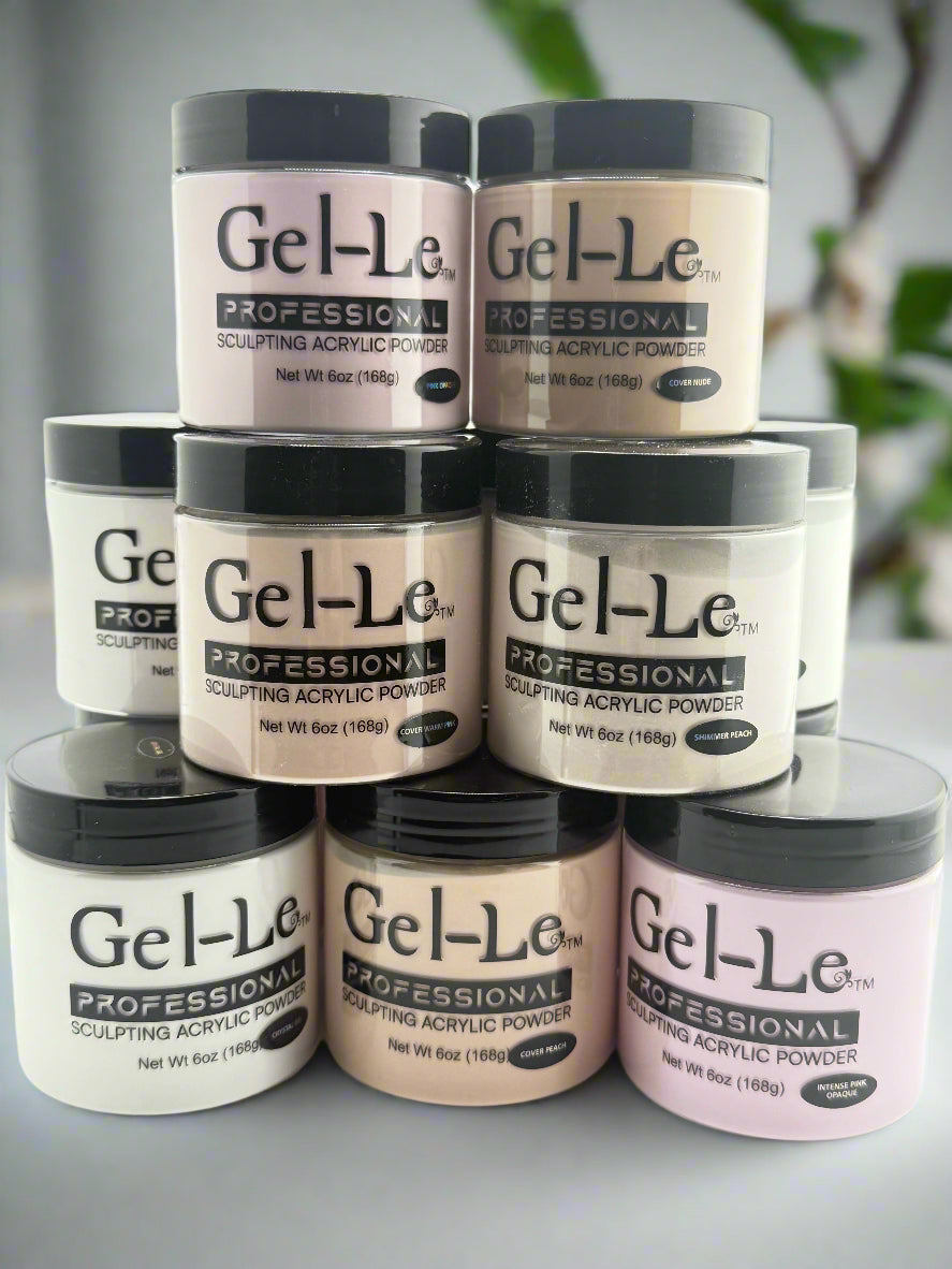 Gel-Le - Acrylic Powder - Shimmer Peach