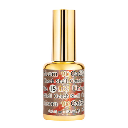 Unicorn #15 - Conch Shell - 9D Cat Eyes 0.6 fl oz