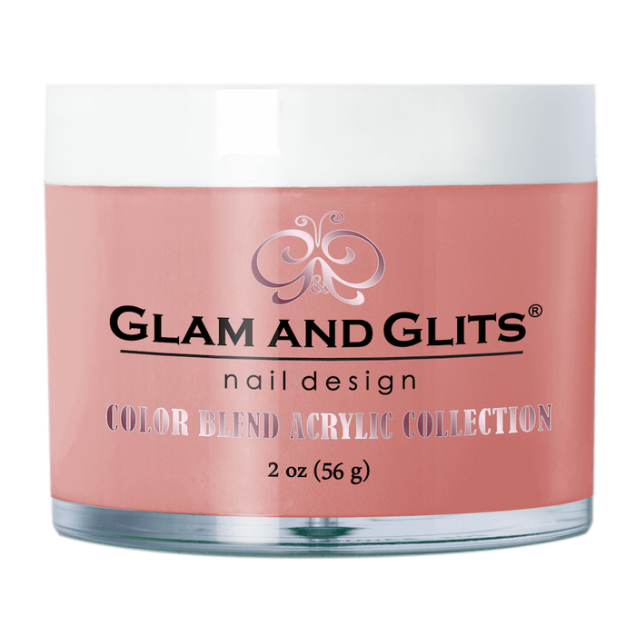 Glam And Glits - Color Blend Acrylic Powder - BL3060 Cover Dark Blush 2oz