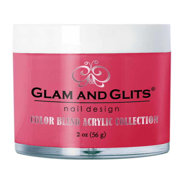 Glam And Glits - Color Blend Acrylic Powder - BL3064 Flamingle 2oz