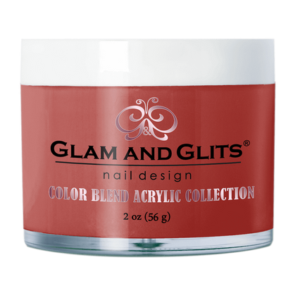 Glam And Glits - Color Blend Acrylic Powder - BL3086 Wine And Dine 2oz