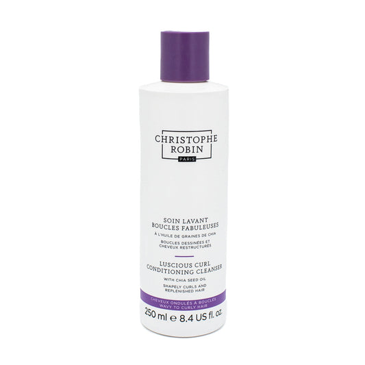 CHRISTOPHE ROBIN Luscious Curl Conditioning Cleanser 8.4oz - Small Amount Missing