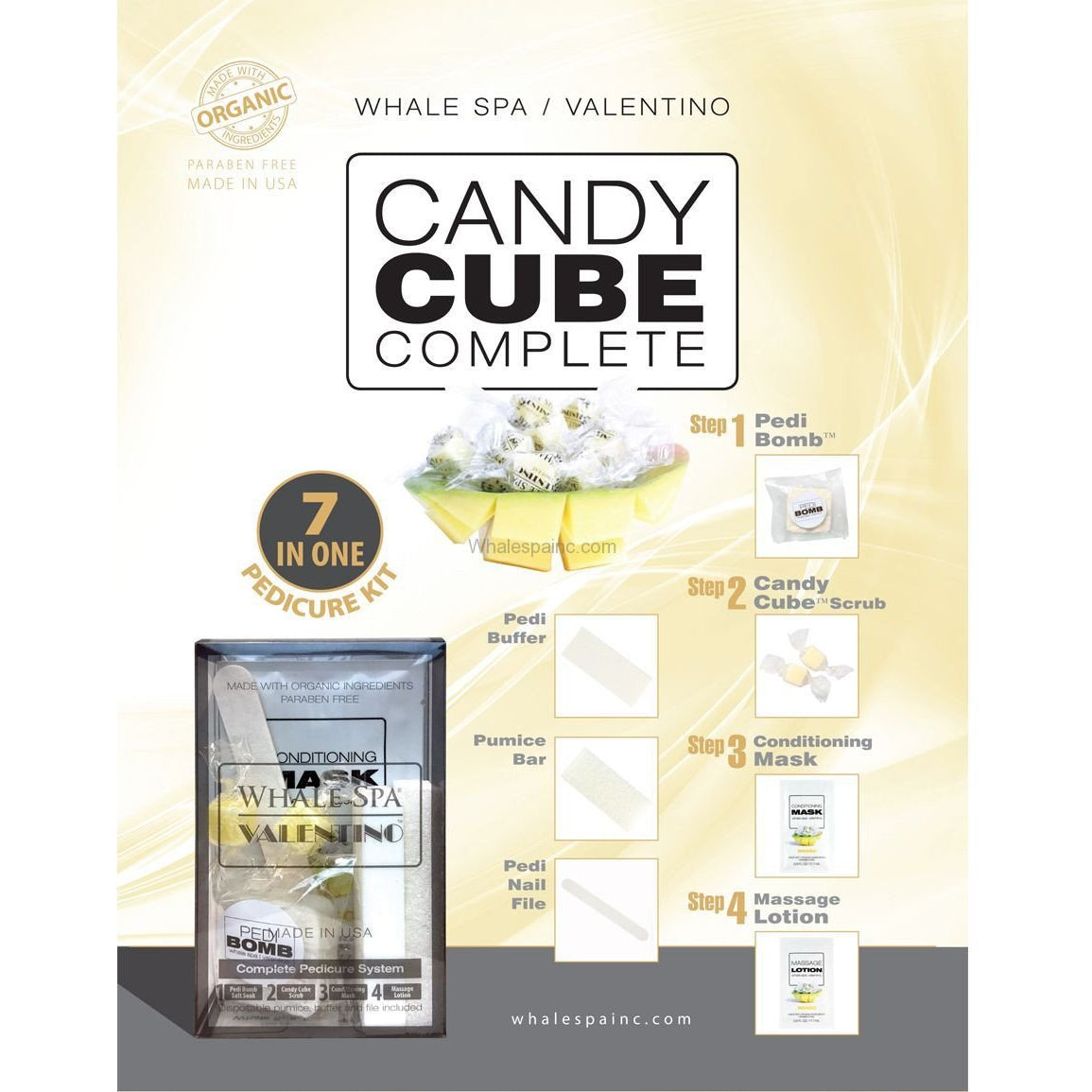 Whale Spa - Candy Cube Complete - Mango (Limited)