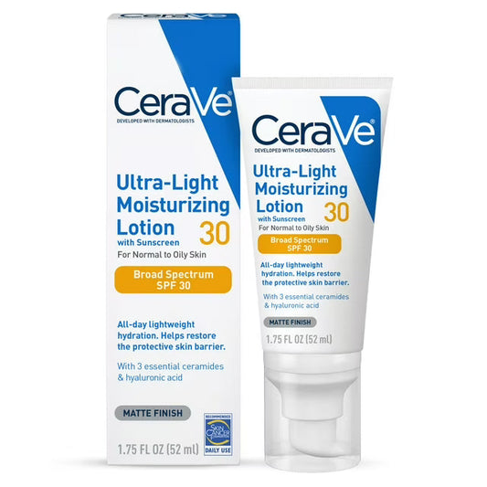 CeraVe Hydrating Face Sunscreen Lotion SPF 30 (1.7 oz)