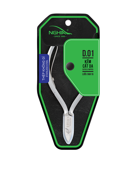 Stainless Steel Cuticle Nipper - D.01