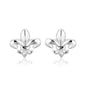Sterling Silver Fluer De Lis Earrings