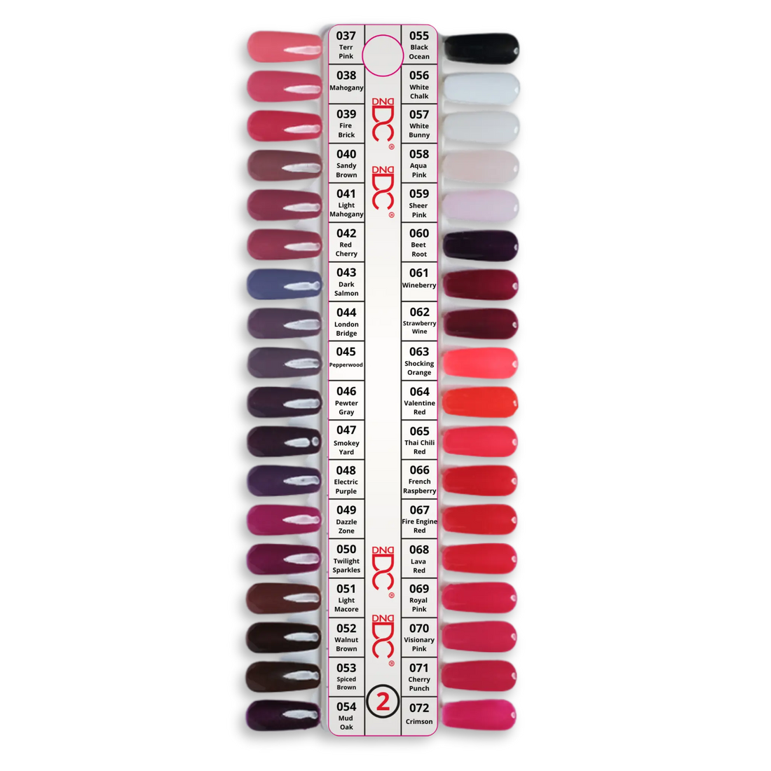 DC #2 Duo Color Swatches - Single