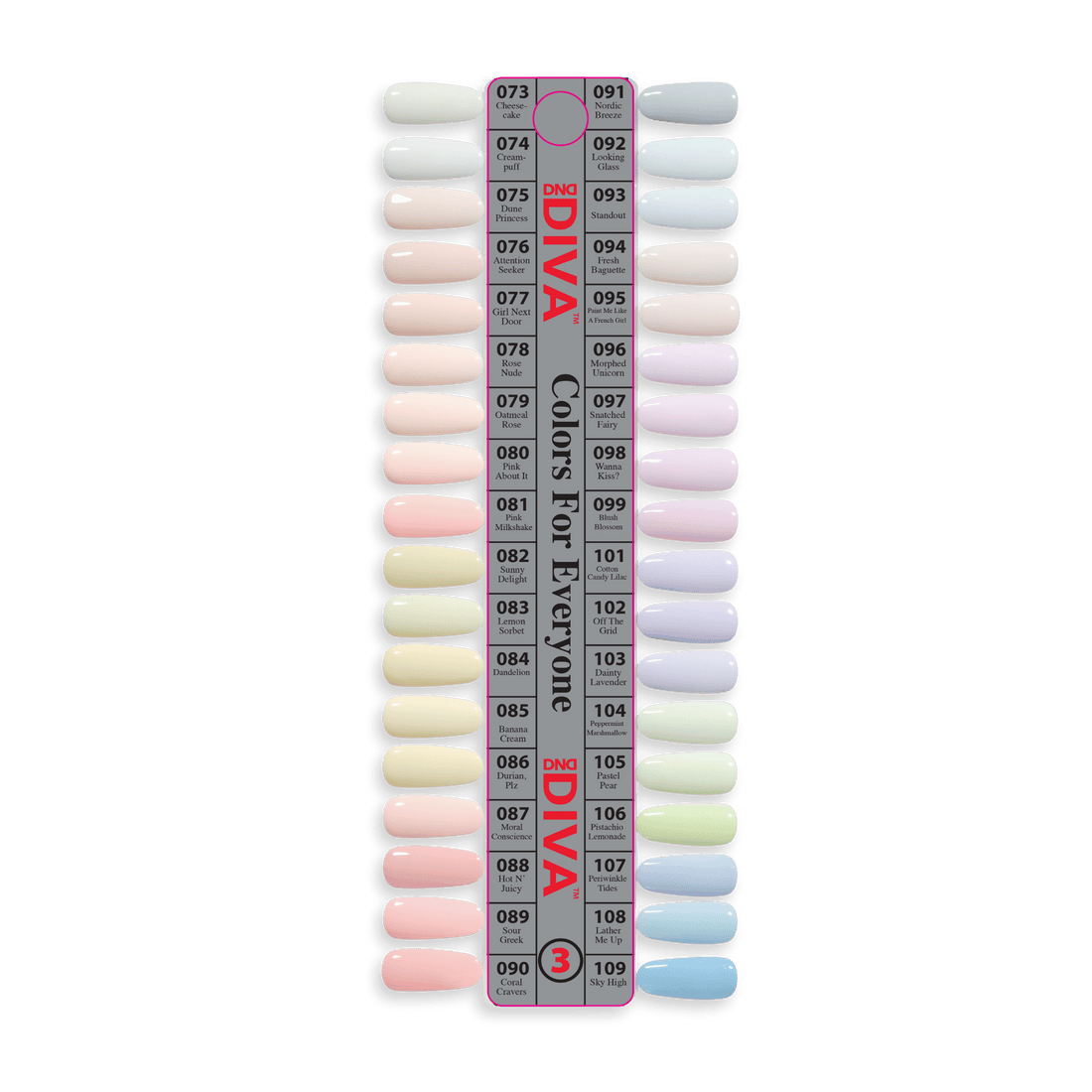 DIVA #3 Coquette Collection Swatch – Single