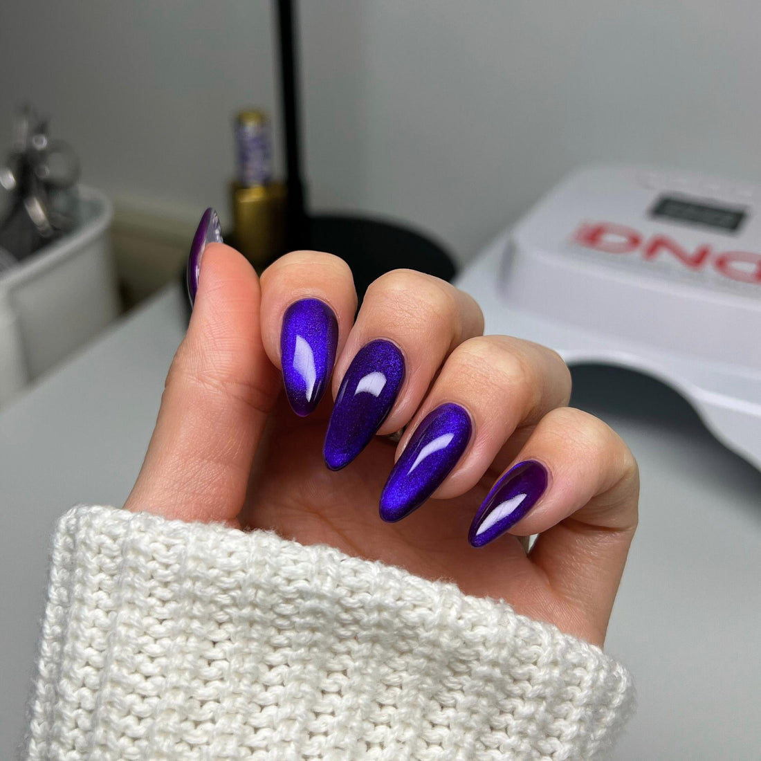 Diva 9D Cat Eyes Glass Ball #03 - Puma Purple