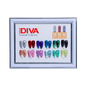 DIVA Framed Color Chart — 9D Cat Eye Glassball