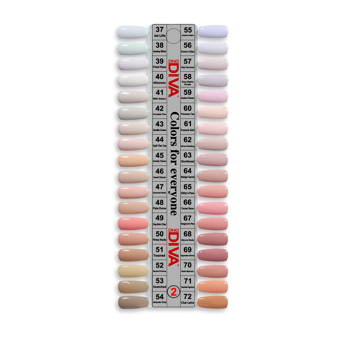 DIVA #2 Frosted Chai Collection Swatch – Single