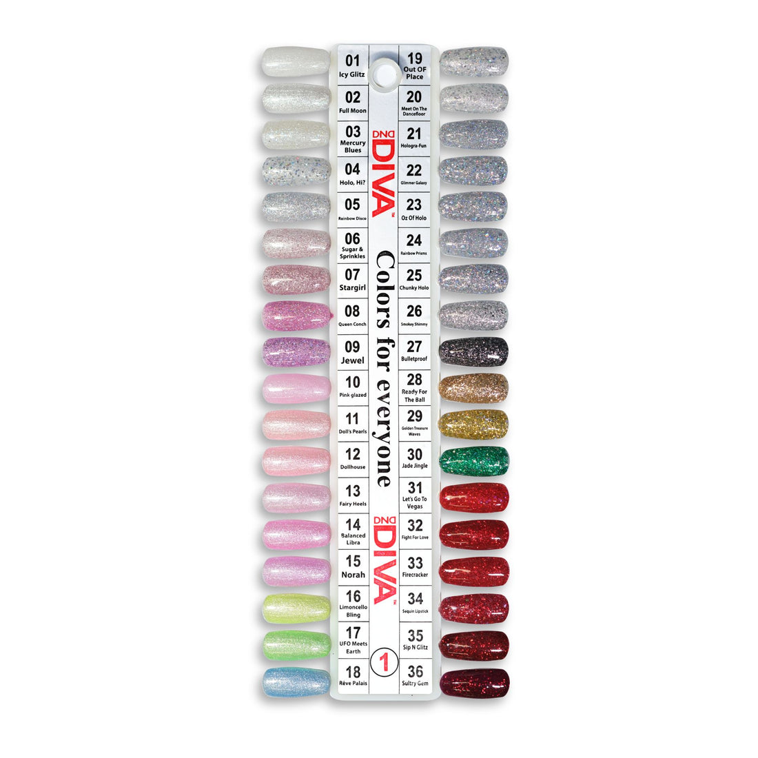 DIVA #1 Mirrorball Collection Swatch – Single