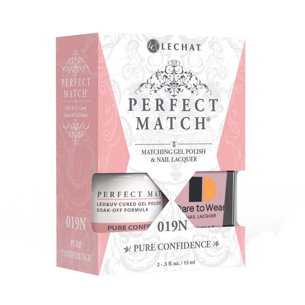 PMS019N Pure Confidence - Gel Polish & Nail Lacquer 1/2oz.
