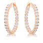 CZ Hoop Earrings