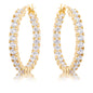 CZ Hoop Earrings