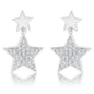 Bianca 0.5ct CZ Star Drop Earrings