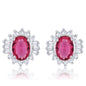 Chrisalee 3.3ct CZ Classic Stud Earrings